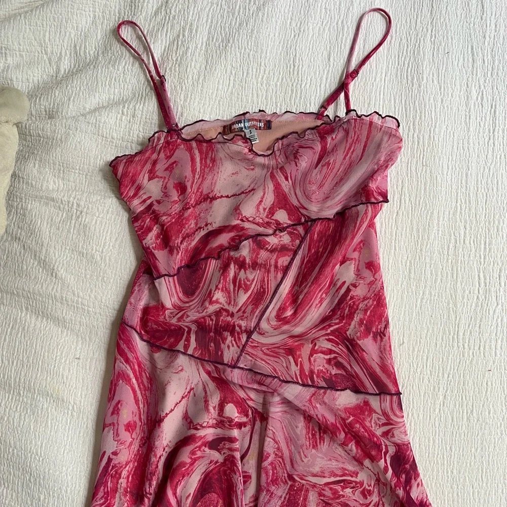 urban outfitters mesh moxie dress - Picture 2 of 5